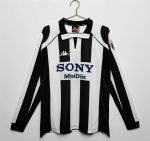 1997-98 Juventus Home Jersey Retro Long Sleeve Shirt