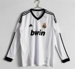 2012-13 Real Madrid  Home Jersey Retro Long Sleeve Shirt