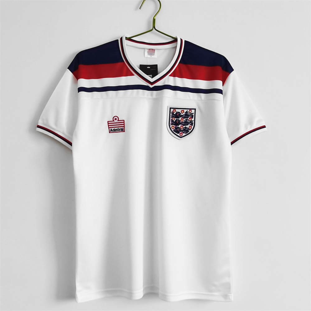 1 1982 England Home Jersey Retro Shirt - Image 1