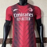 23-24 AC Milan Home Player Version Jersey Shirt