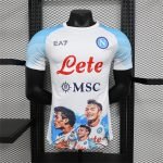 2023-24 Napoli Soccer Jersey Campioni Player Version Shirt