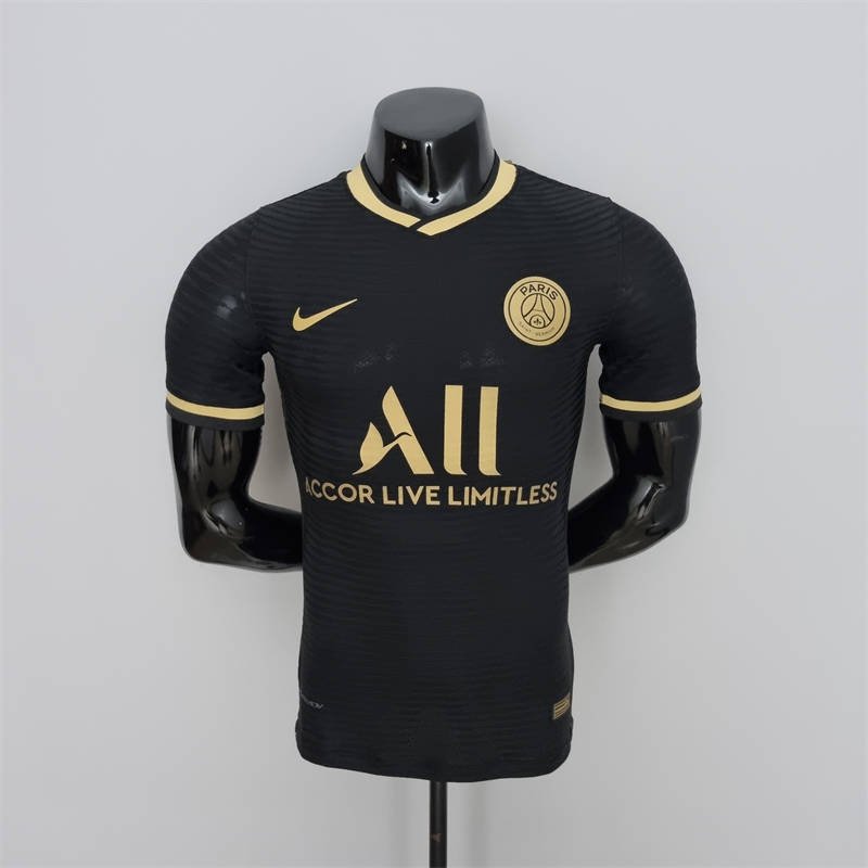 1 22-23 Player Version Jersey PSG Black Gold S-XXL Shirt - Image 1