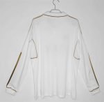 2011-12 Real Madrid  Home Jersey Retro Long Sleeve Shirt - Image 3