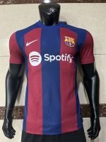 23-24 Barcelona Home Player Version Jersey Shirt