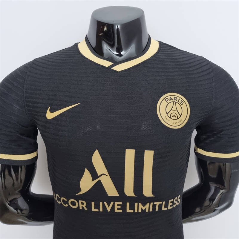 2 22-23 Player Version Jersey PSG Black Gold S-XXL Shirt - Image 2