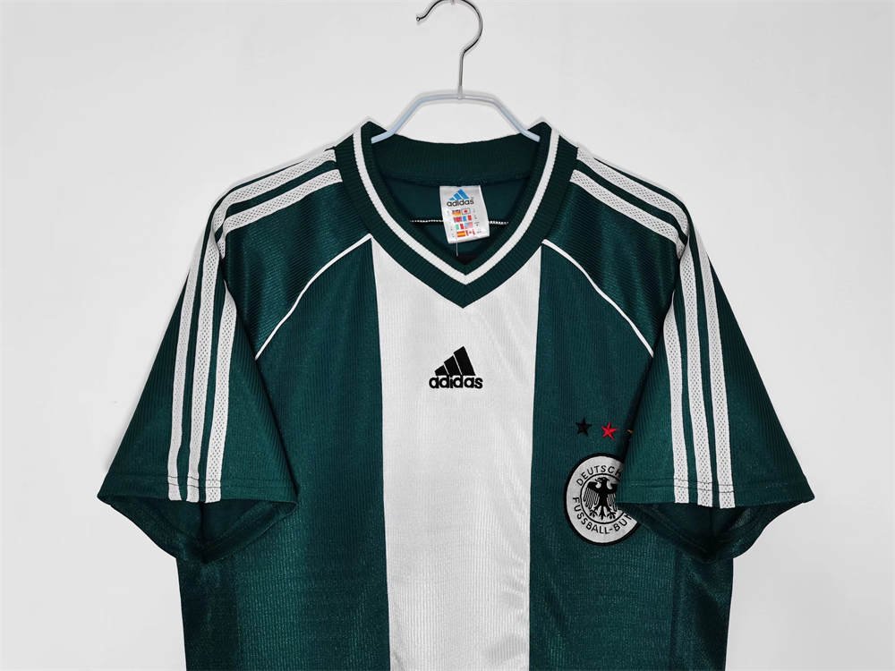 3 1998 Germany Away Jersey Retro Shirt - Image 5