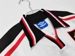1998-99 Manchester United Away Jersey Retro Long Sleeve Shirt - Image 7
