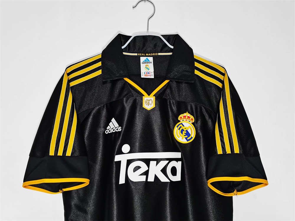 4 1999-01 Real Madrid Away Jersey Retro Shirt - Image 3