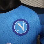 2023-24 Napoli Soccer Jersey Home Player Version Shirt - Image 5