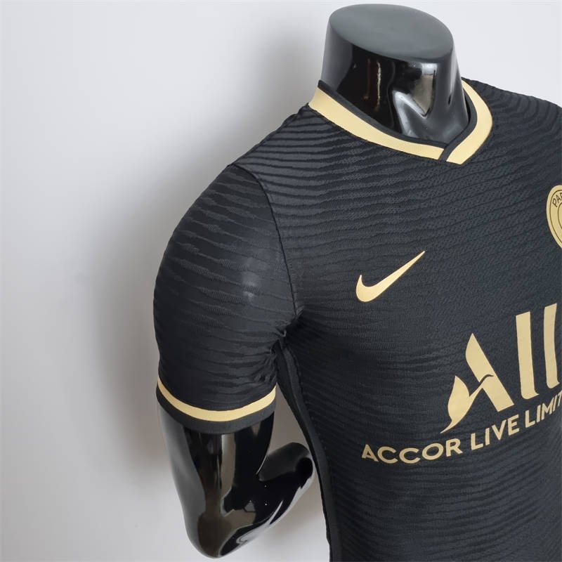 5 22-23 Player Version Jersey PSG Black Gold S-XXL Shirt - Image 5
