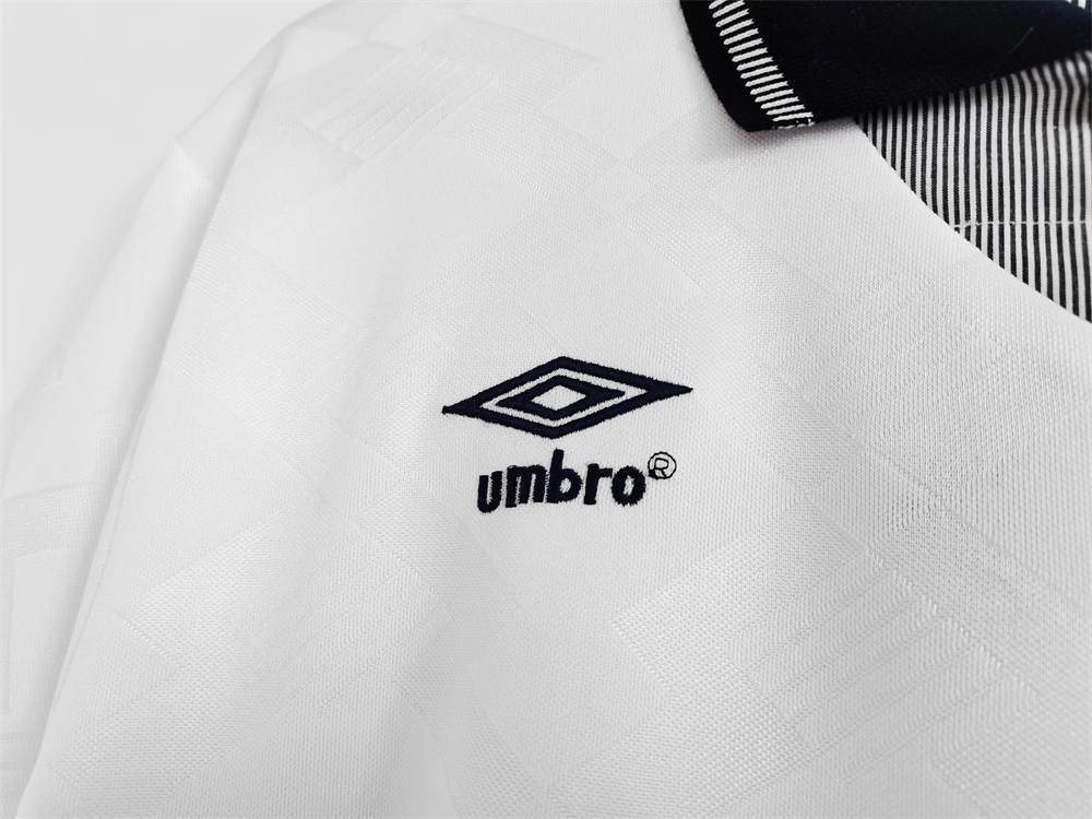 6 1990 England Home Jersey Retro Shirt - Image 4