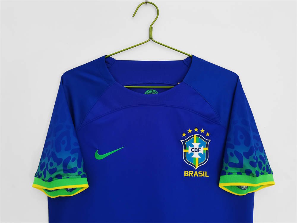6 2022-23 Brazil Away Jersey Shirt - Image 6