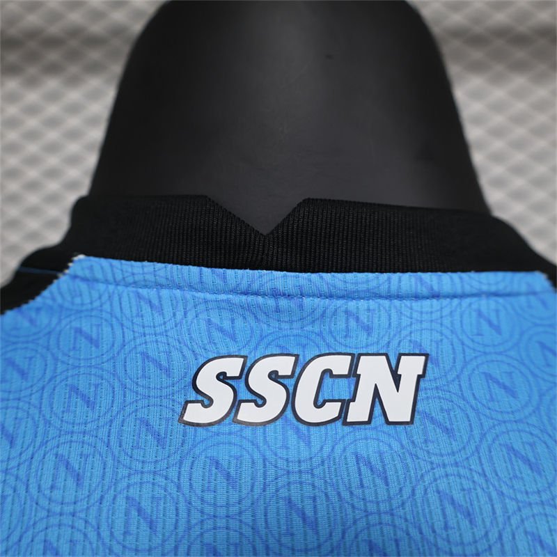 6 2023-24 Napoli Soccer Jersey Home Player Version Shirt - Image 7