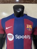 23-24 Barcelona Home Player Version Jersey Shirt - Image 6