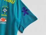 2021 Brazil Polo shirt Lake Blue - Image 4