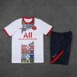 Paris Saint-Germain Training Kit (Top+Shorts)-QS#PSG03 - Image 3