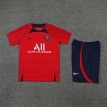 Paris Saint-Germain Training Kit (Top+Shorts)-QS#PSG010 - Image 4
