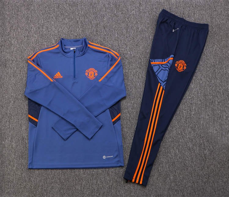 1 (2) Manchester United Training (Tops and Pant) Suit Kit-CJ#07 - Image 3