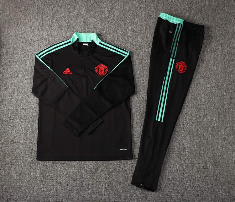 1 (2) Manchester United Training (Tops and Pant) Suit Kit-CJ#10 - Image 3