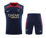 Paris Saint-Germain Training Kit (Top+Shorts)-QS#PSG09S - Image 3