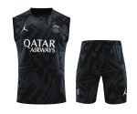 Paris Saint-Germain Training Kit (Top+Shorts)-QS#PSG016S - Image 3