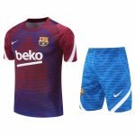 Barcelona Training Kit (Top+Shorts)-QS#BA021