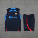 Barcelona Training Kit (Top+Shorts)-QS#BA09S - Image 4