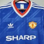 Retro 86-88 Manchester United Jersey third away S-XXL Shirt - Image 3