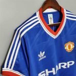 Retro 86-88 Manchester United Jersey third away S-XXL Shirt - Image 7