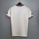 Retro 1985 Manchester United Jersey Football Shirt white S-XXL - Image 2