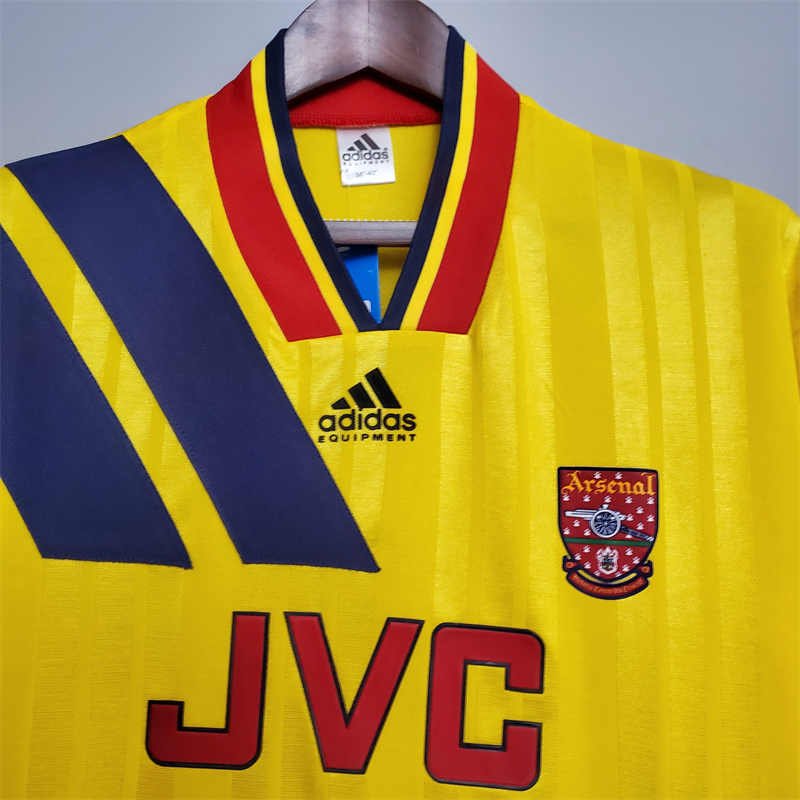 20201031_013048 Retro Jersey Arsenal 93-94 Away S-XXL Shirt - Image 3
