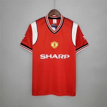 Retro Manchester United Jersey 85-86 home S-XXL Shirt