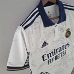 22-23 Real Madrid Jersey Chinese Dragon White S-XXL Shirt - Image 6