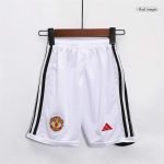 23-24 Kids Manchester United Home Jersey Kit Football Size 16-28 - Image 4
