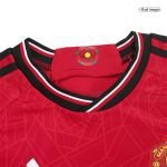 23-24 Kids Manchester United Home Jersey Kit Football Size 16-28 - Image 6