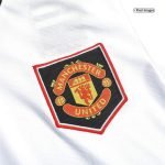 22-23 Kids Manchester United White Jersey Kit Football Size 16-28 - Image 7
