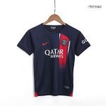 23-24 Kids PSG Home Jersey Kit Football Size 16-28 - Image 2