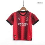 23-24 Kids AC Milan Home Jersey Kit Football Size 16-28 - Image 2
