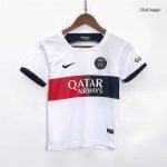 23-24 Kids PSG Away Jersey Kit Football Size 16-28 - Image 2