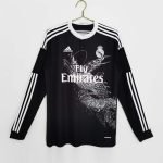 14-15 Retro Real Madrid Jersey Away Long Sleeve S-XXL Shirt