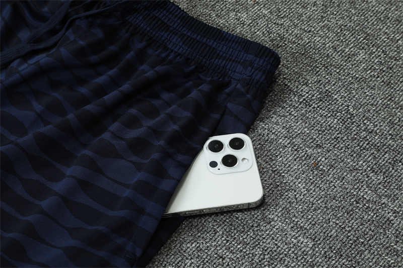 3 (2) Paris Saint-Germain Training Kit (Top+Shorts)-QS#PSG017S - Image 9