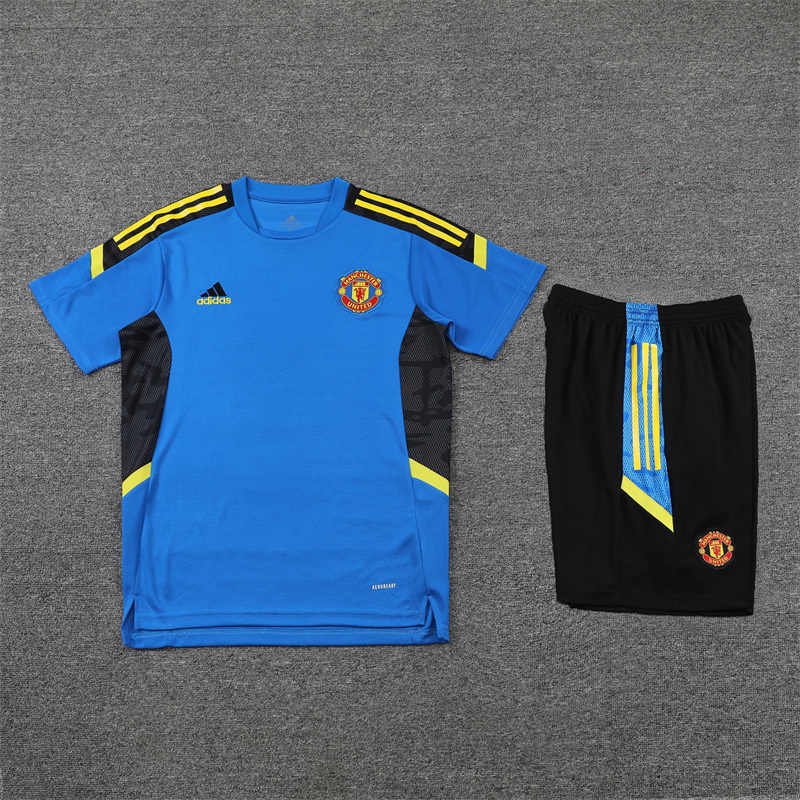 C8C6BB7B-DDC1-4E1D-8D18-4AA21BB5DC62 Manchester United Training Kit (Top+Shorts)-QS#MU04 - Image 3