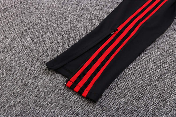 a0562ade Manchester United Black Training (Tops and Pant) Suit Kit-CJ#04 - Image 9