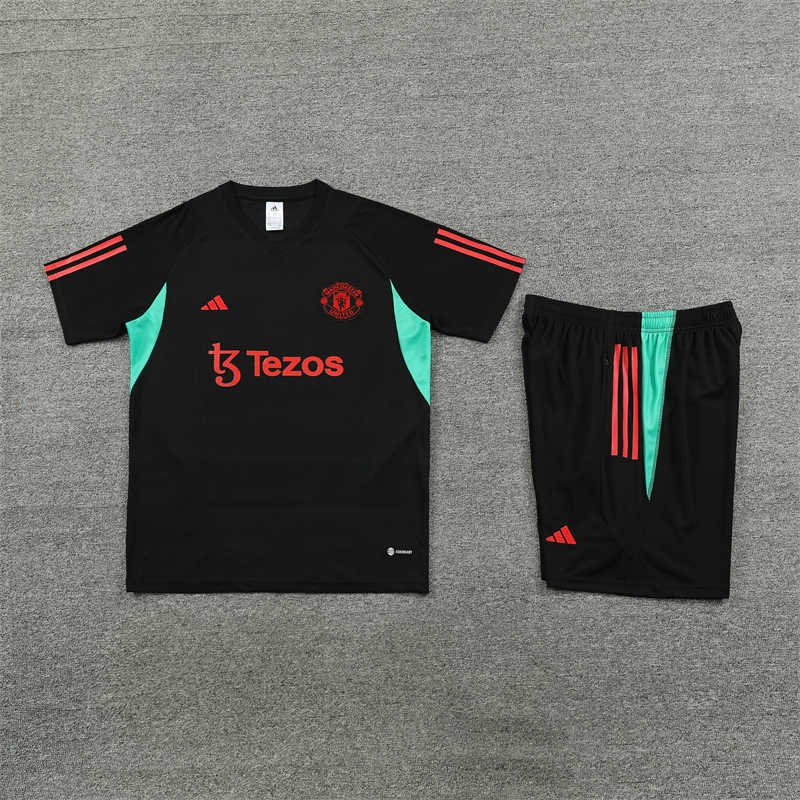 无题会话02835 副本 Manchester United Training Kit (Top+Shorts)-HY#MU01 - Image 3