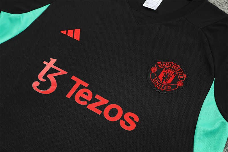 无题会话02837 Manchester United Training Kit (Top+Shorts)-HY#MU01 - Image 4