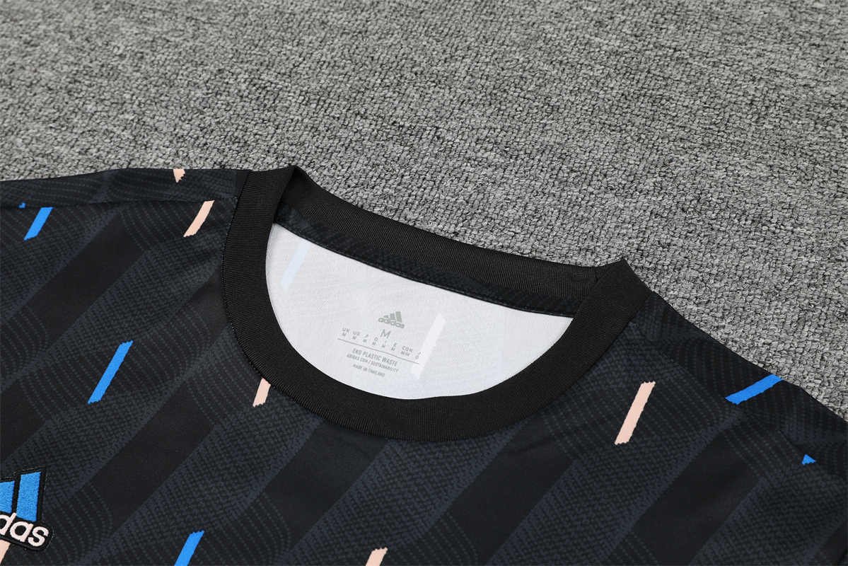 无题会话03221 Manchester United Training Kit (Top+Shorts)-QS#MU012 - Image 4