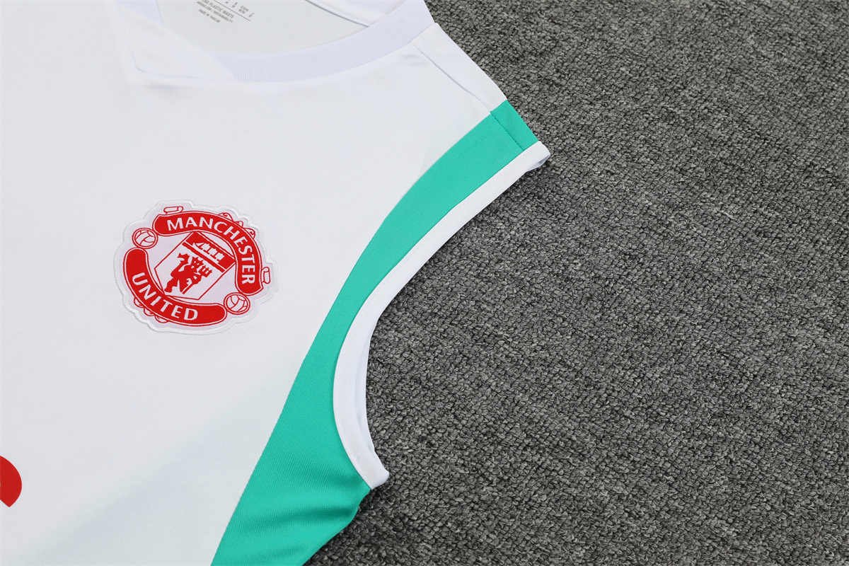 无题会话04424 Manchester United Training Kit (Top+Shorts)-QS#MU09S - Image 6