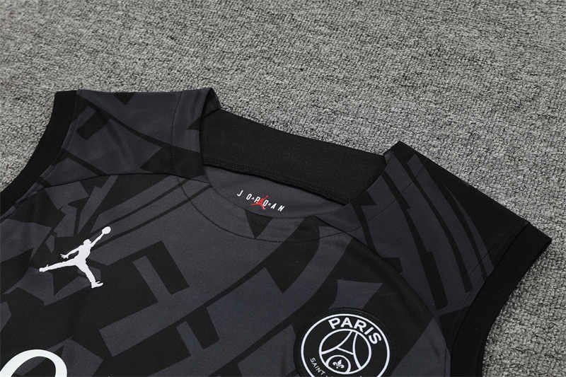无题会话07703 Paris Saint-Germain Training Kit (Top+Shorts)-QS#PSG016S - Image 5