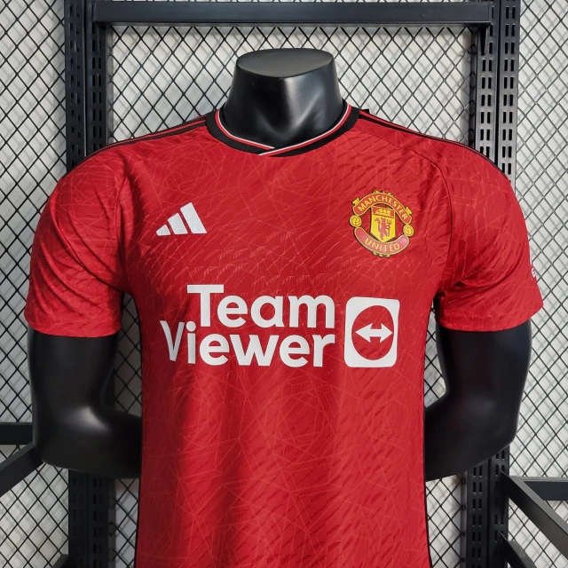 00e19dd51-2134c4267128cf079316886559679423-640-0.webp 23-24 Manchester United Home Jersey (Player Version) Football Shirt - Image 3