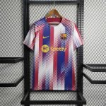 23-24 Barcelona Training Jersey (Fans Version) Football Shirt